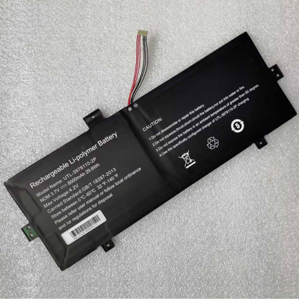 Batterie pour 8000mAh/29.6WH 3.7V UTL-3978110-2P