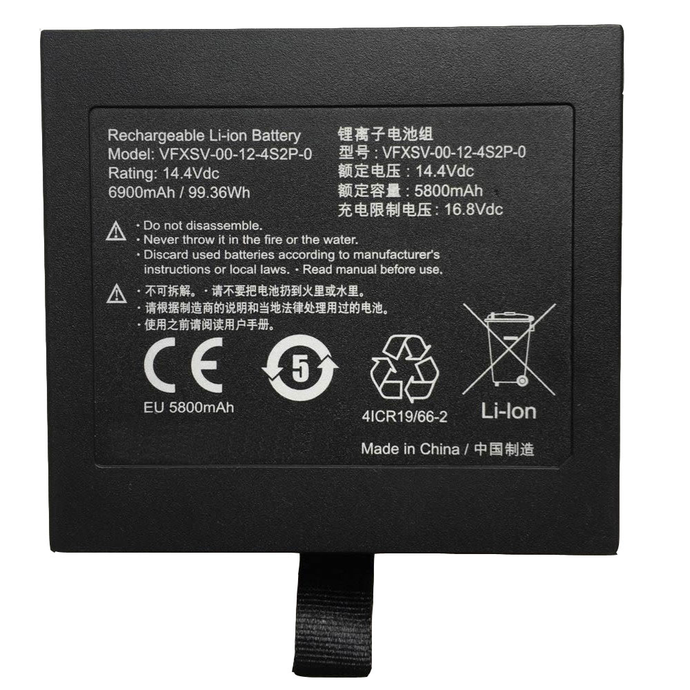 Batterie pour 5800MAH 14.4V VFXSV-00-12-4S2P-0