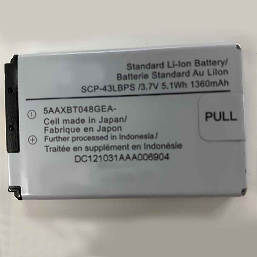 Batterie pour 1360mAh/5.1WH 3.7V SCP-43LBPS