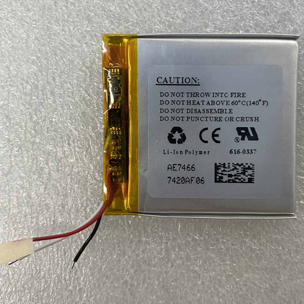 different 616-0337 battery