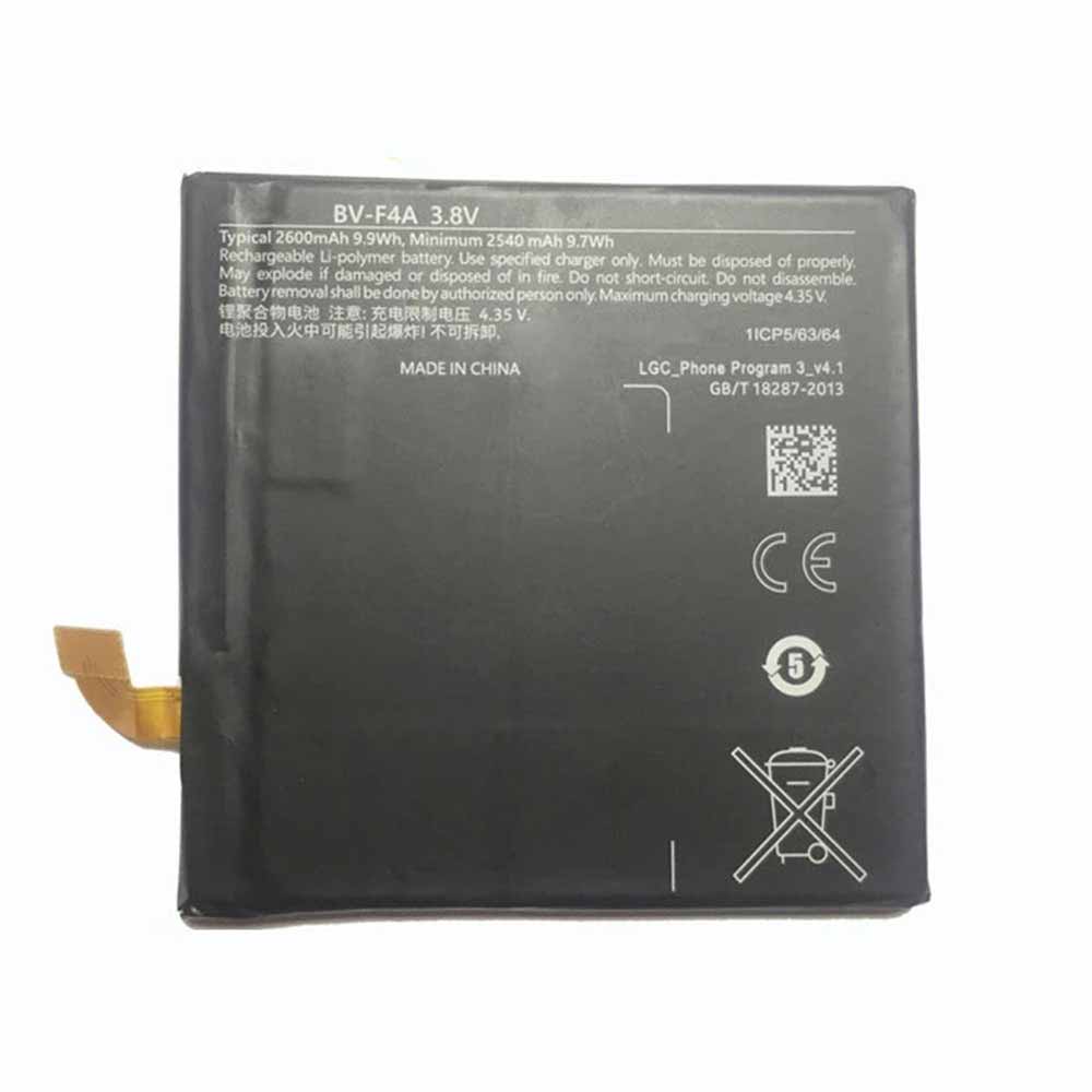 Batterie pour 2540mAh 9.7WH 3.8V 4.35V BV-F4A