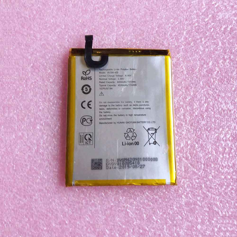 Batterie pour 4450mAh 17.13WH 3.85V 4.4V BVSM-420