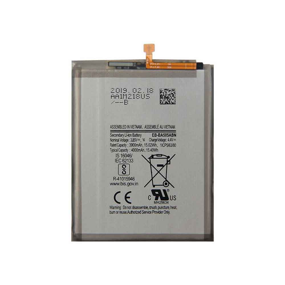 Batterie pour 3900mAh 15.02WH 3.85V 4.4V EB-BA505ABU