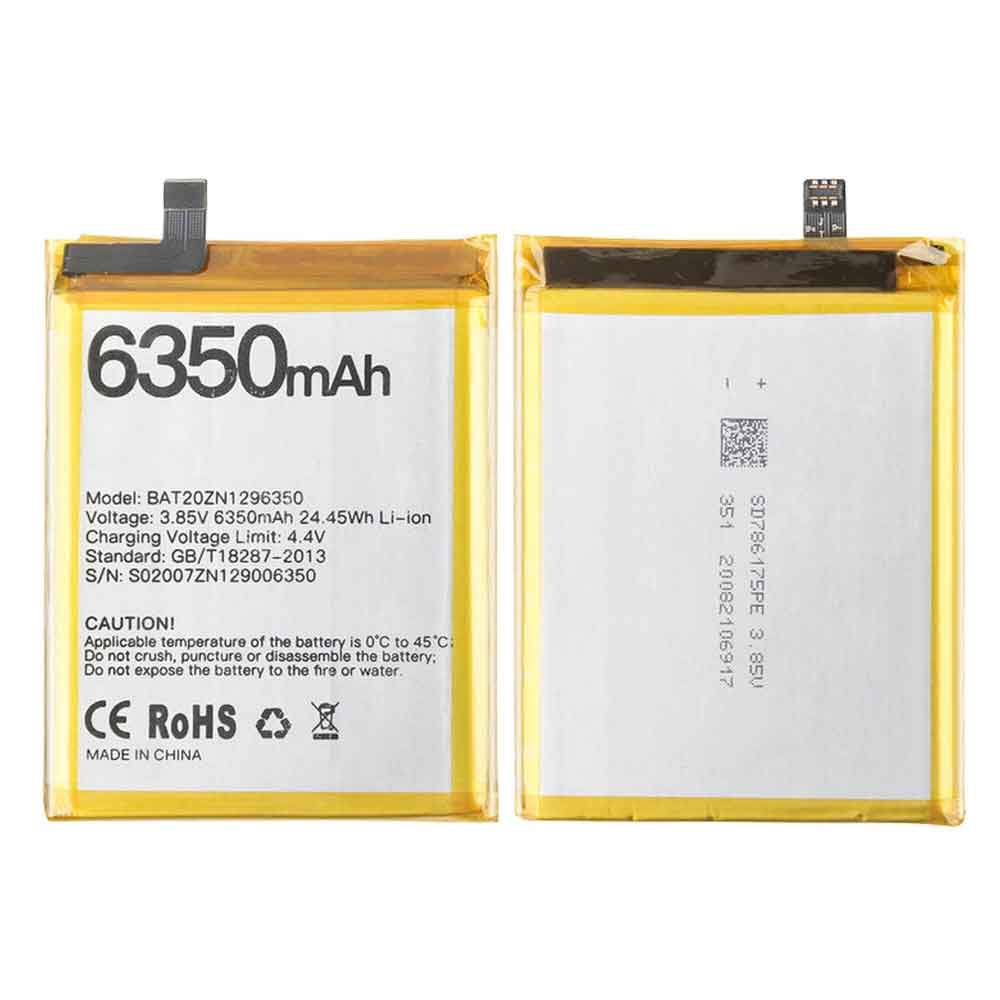 Batterie pour 6350mAh 24.45WH 3.85V 4.4V BAT20ZN1296350