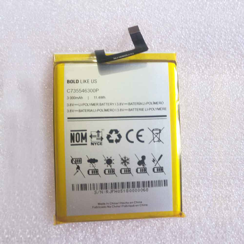 Batterie pour 3000MAH 11.4WH 3.8V C735546300P