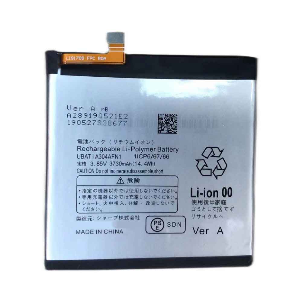 Batterie pour 3730mAh 14.4WH 3.85V UBATIA304AFN1