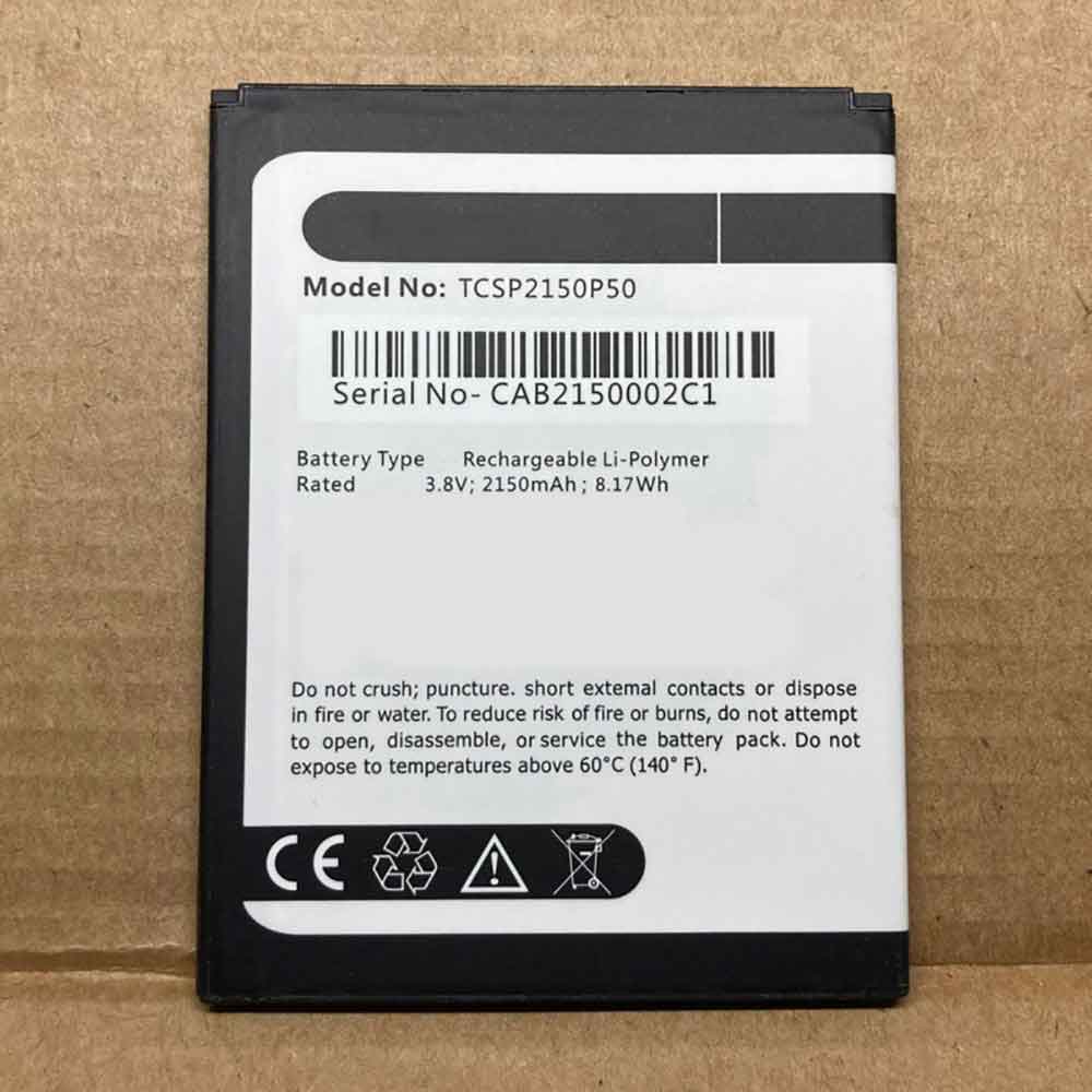 Batterie pour 2150mAh/8.17WH 3.8V TCSP2150P50