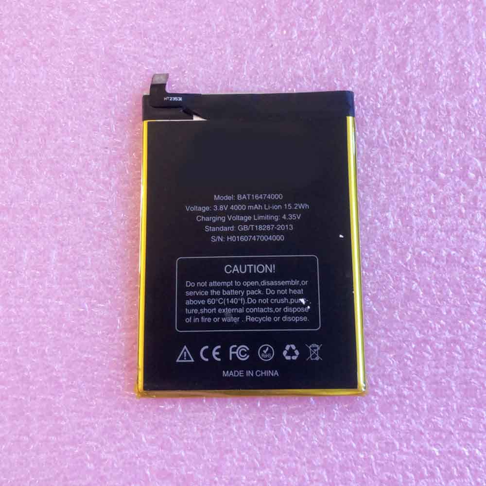 Batterie pour 4000MAH/15.2WH 3.8V BAT16474000