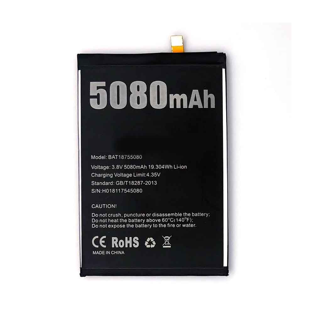 Batterie pour 5080MAH/19.304WH 3.8V 4.35V BAT18755080
