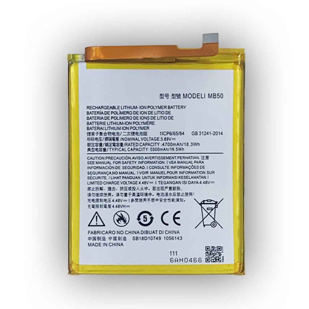 Batterie pour 5000MAH/19.5WH 3.89V 4.48V MB50