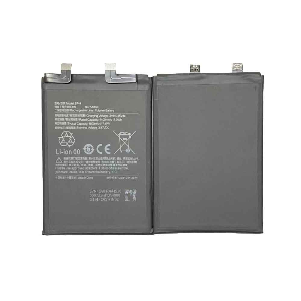 Batterie pour 4500mAh/17.4WH 3.87V 4.45V BP44