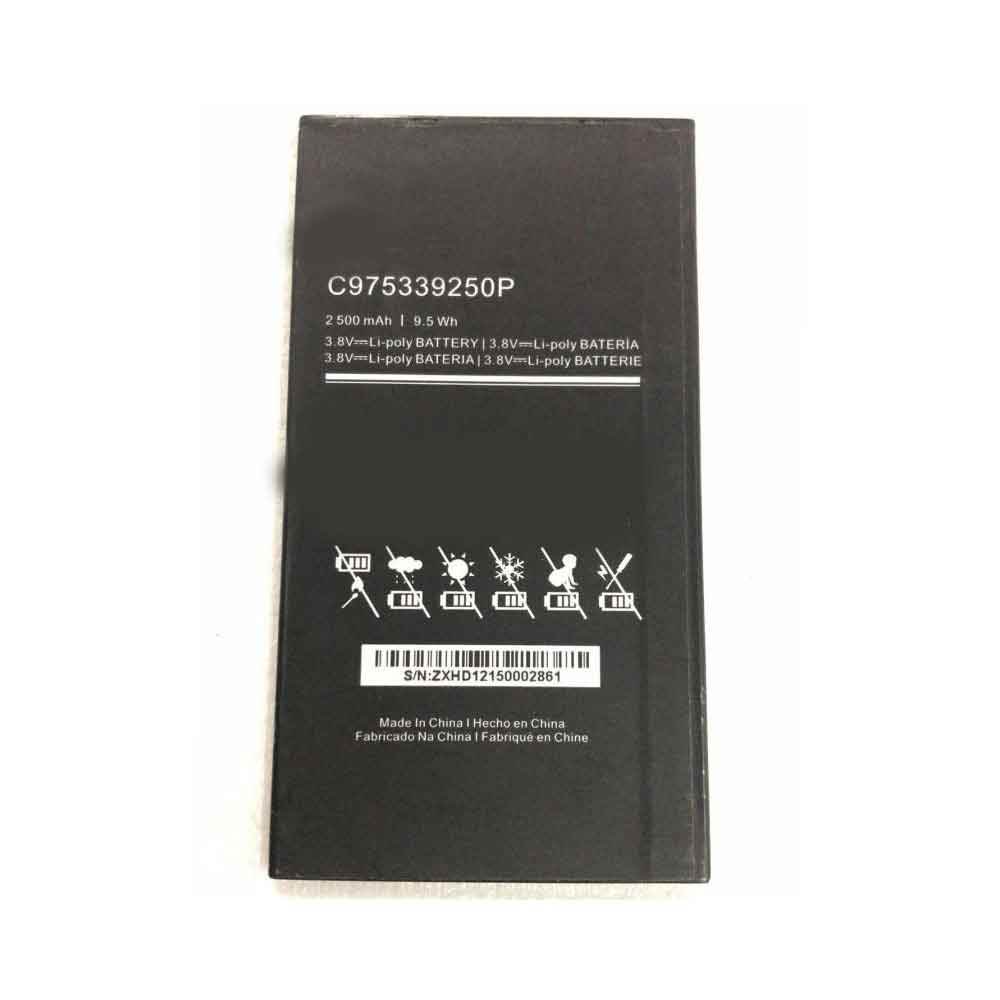 Batterie pour 2500mAh/9.5WH 3.8V C975339250P