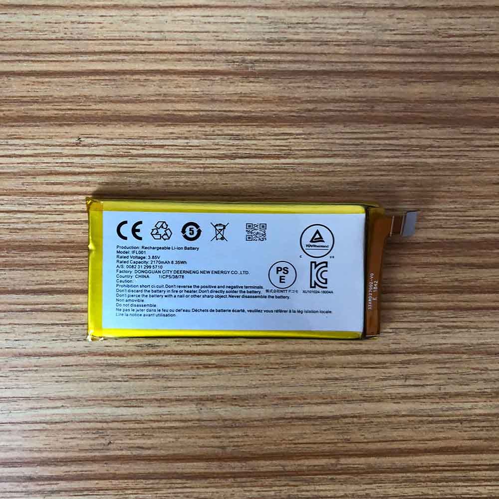 Batterie pour 2170mAh 8.35WH 3.85V IFL001