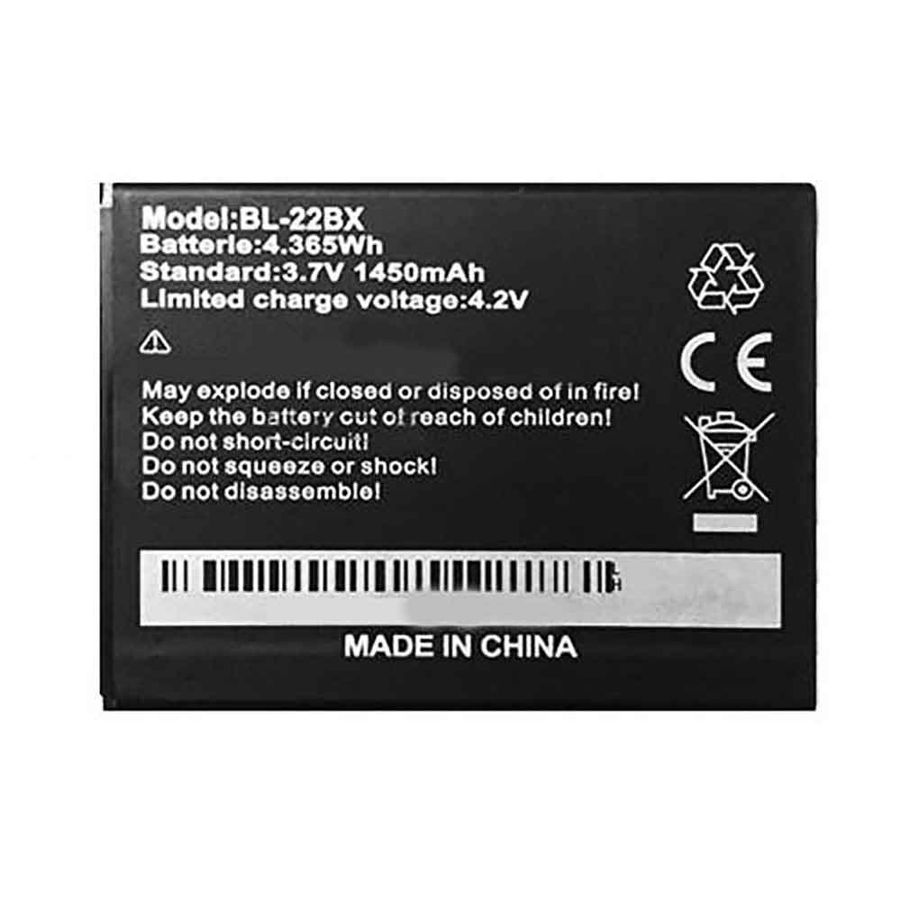 Batterie pour 1450mAh 4.365WH 3.7V 4.2V BL-22BX