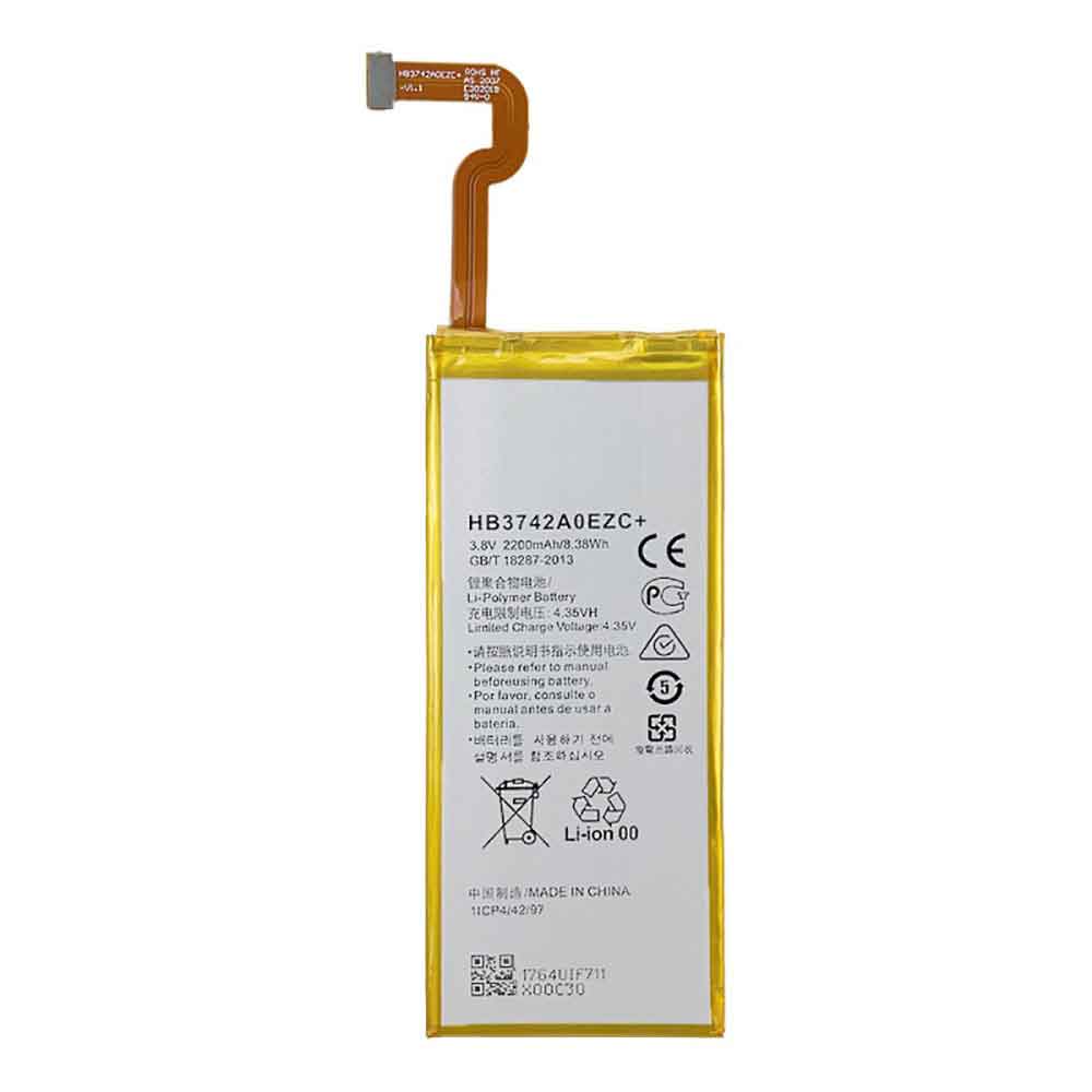 Batterie pour 2200MAH/8.38Wh 3.8V 4.35V HB3742A0EZC+