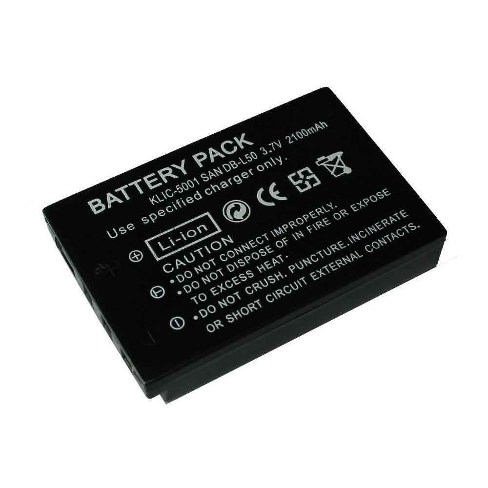 Batterie pour 2100mAh 3.7V KLIC-5001