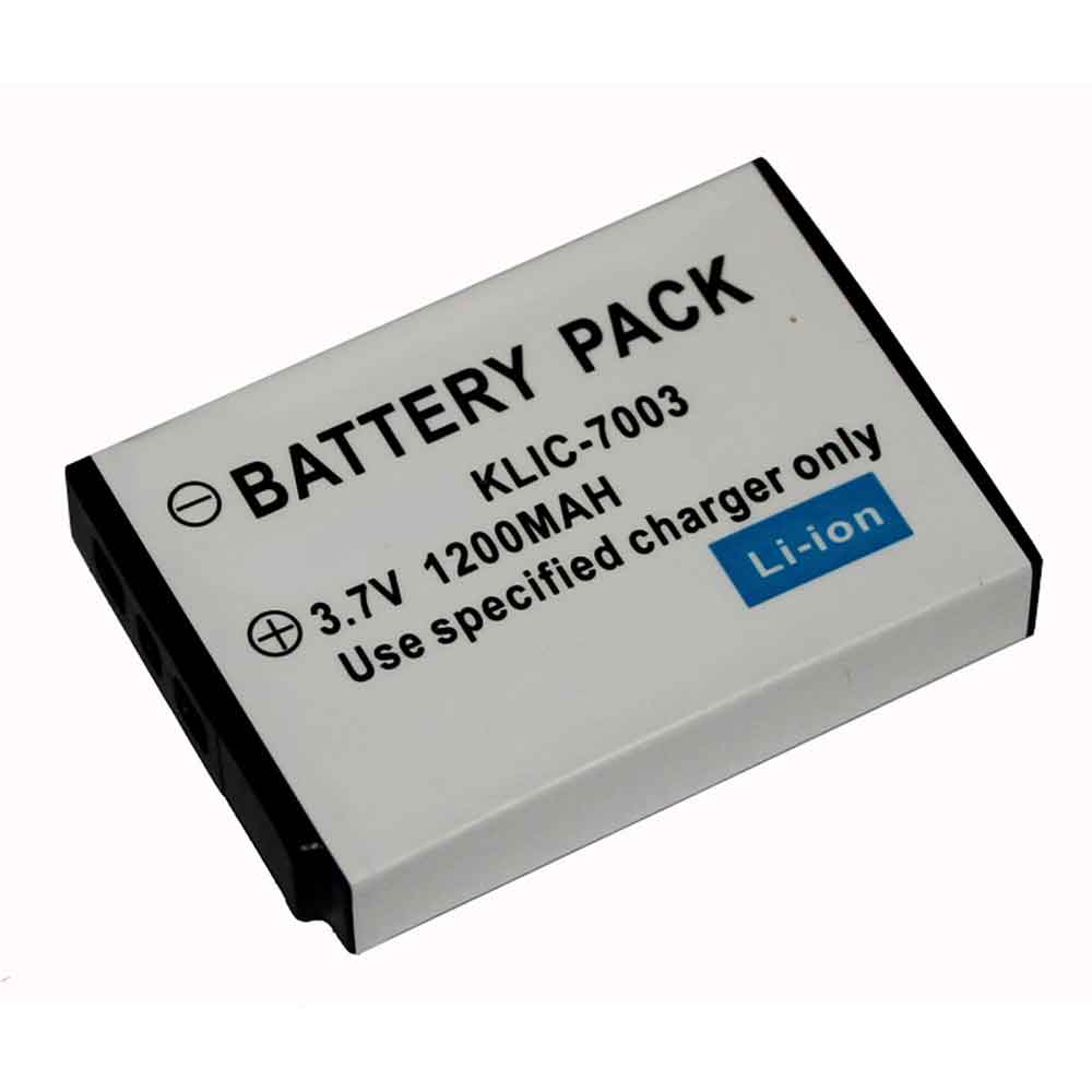 Batterie pour 1200mAh 3.7V KLIC-7003