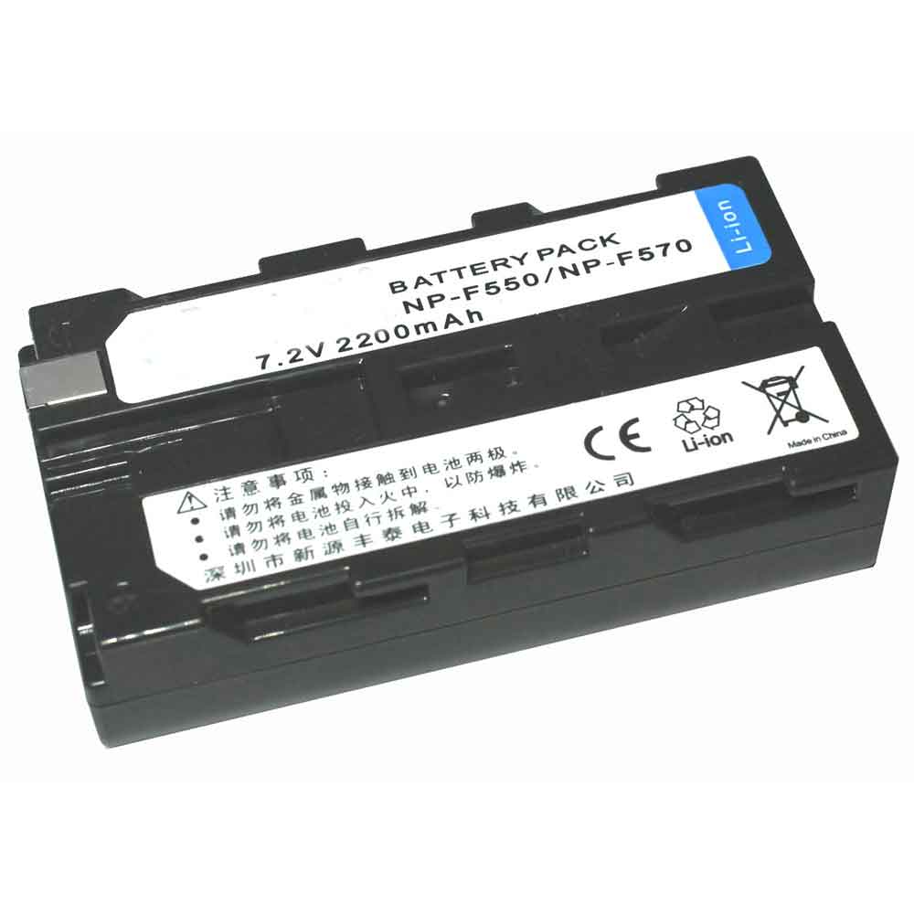 Batterie pour 2200mAh 7.2V NP-F550