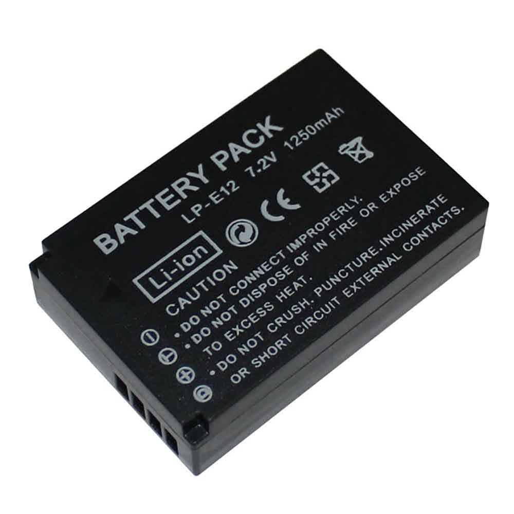Batterie pour 1250mAh 7.2V LP-E12