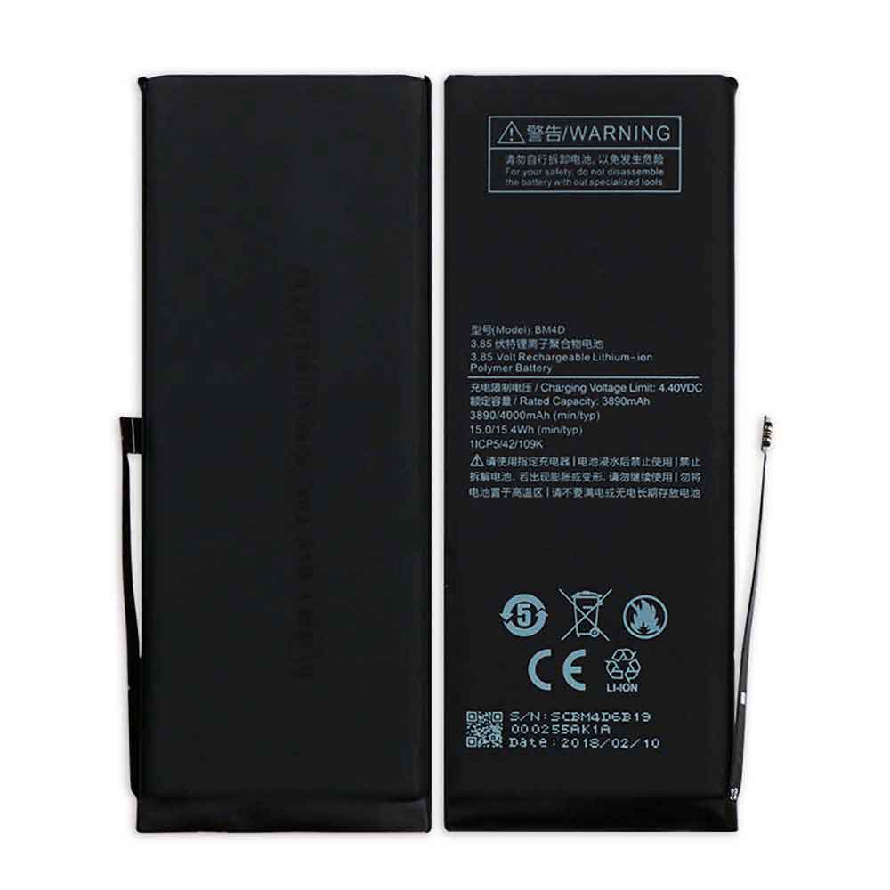 Batterie pour 3890mAh/15.0WH 3.85V 4.4V BM4D