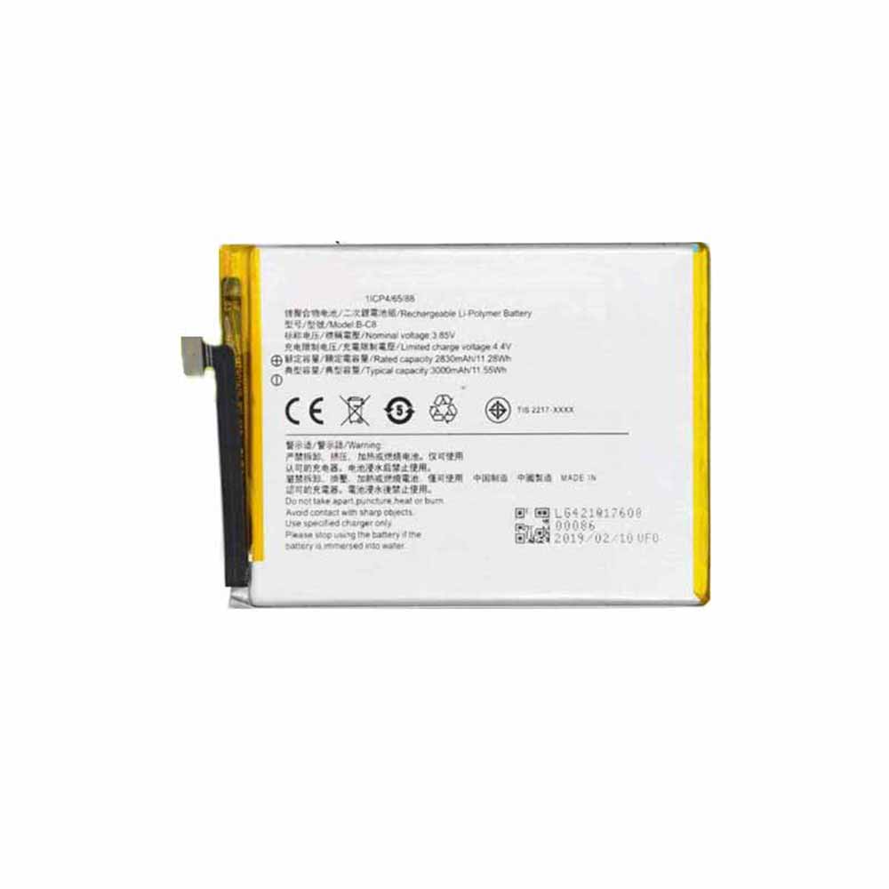 Batterie pour 2830mAh/11.28WH 3.85V/4.4V B-C8