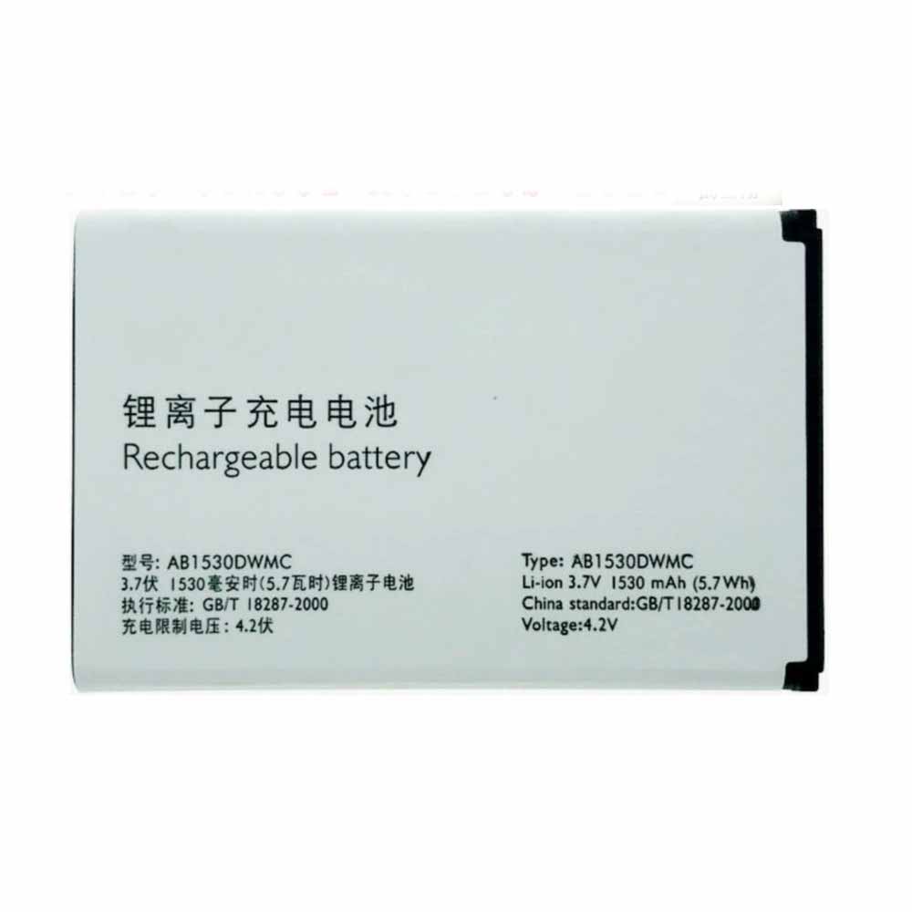 Batterie pour 1530mAh/5.7WH 3.7V 4.2V AB1530DWMC