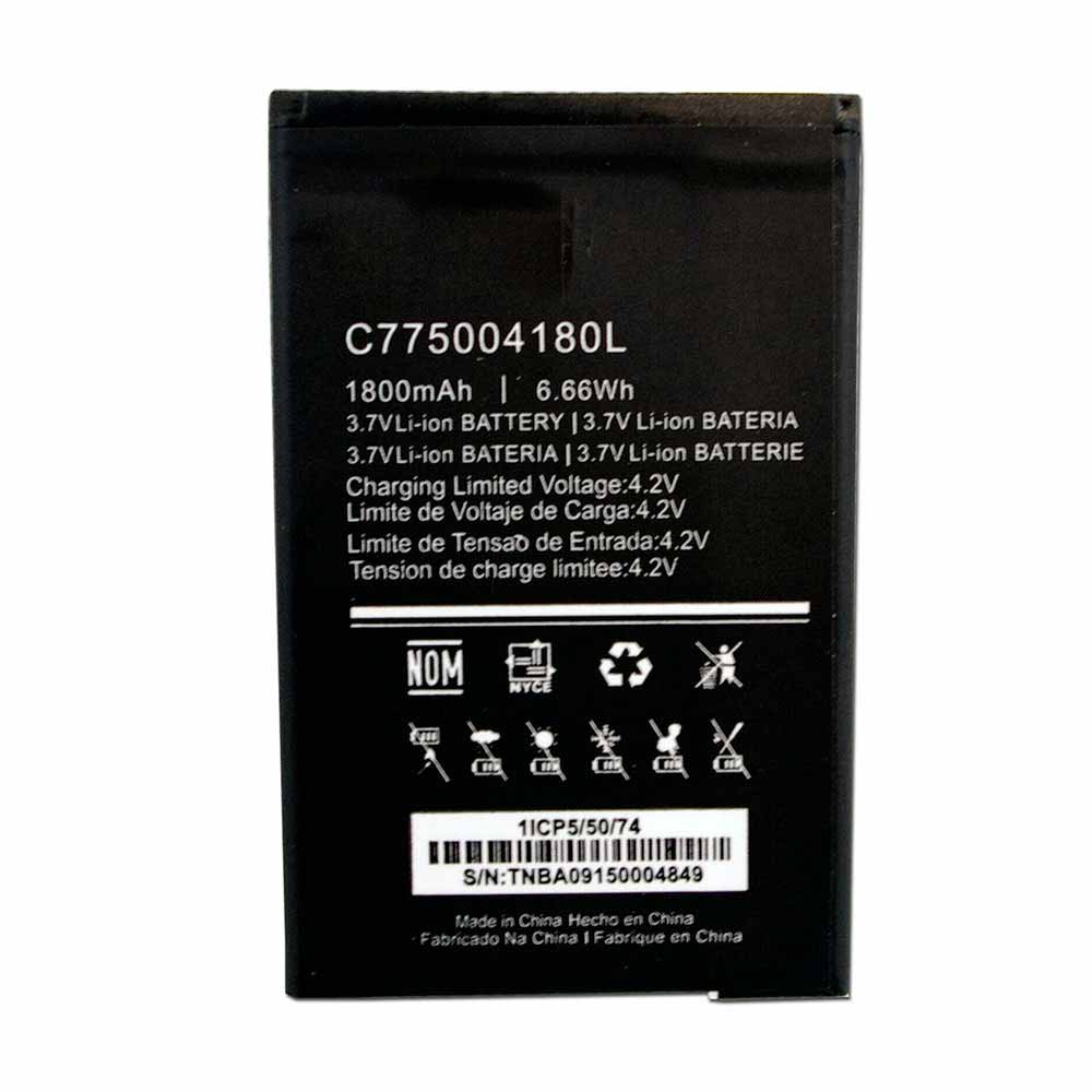Batterie pour 1800mAh/6.66WH 3.7V 4.2V C775004180L