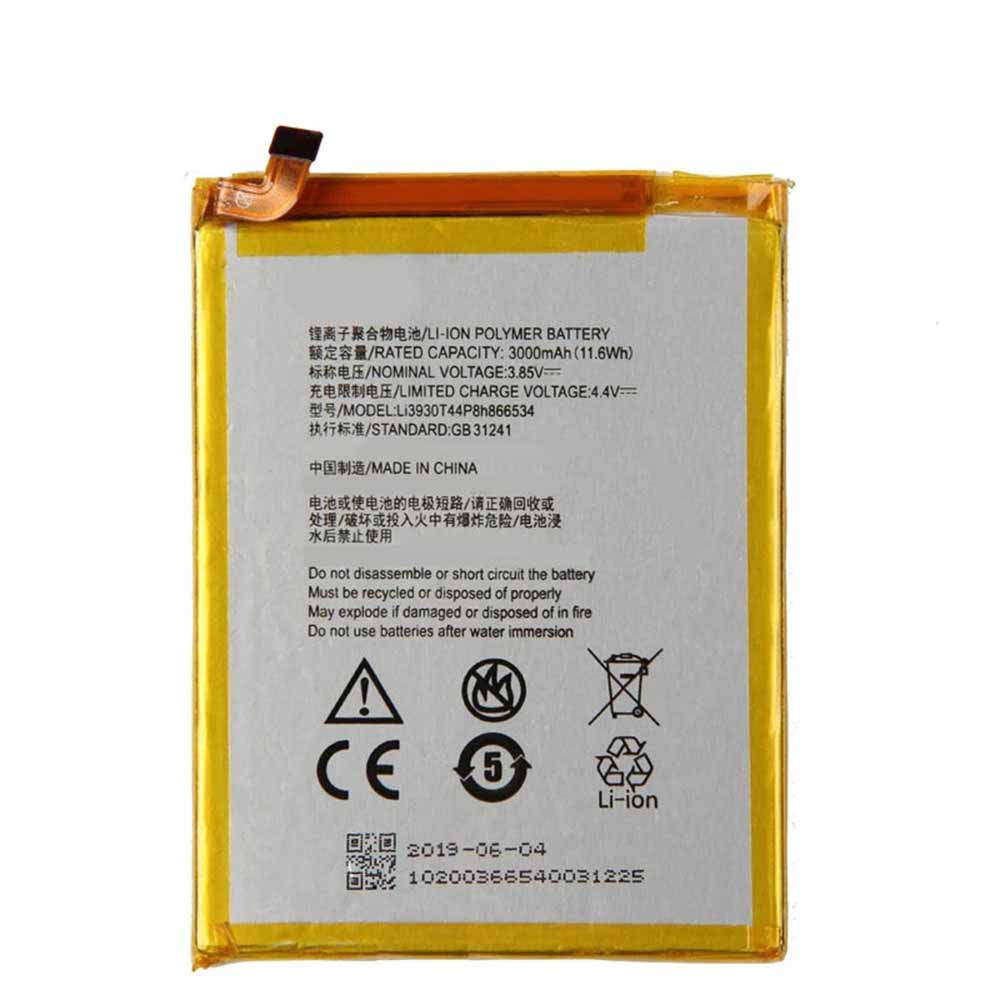 Batterie pour 3000mAh/11.6WH 3.85V/4.4V Li3930T44P8h866534