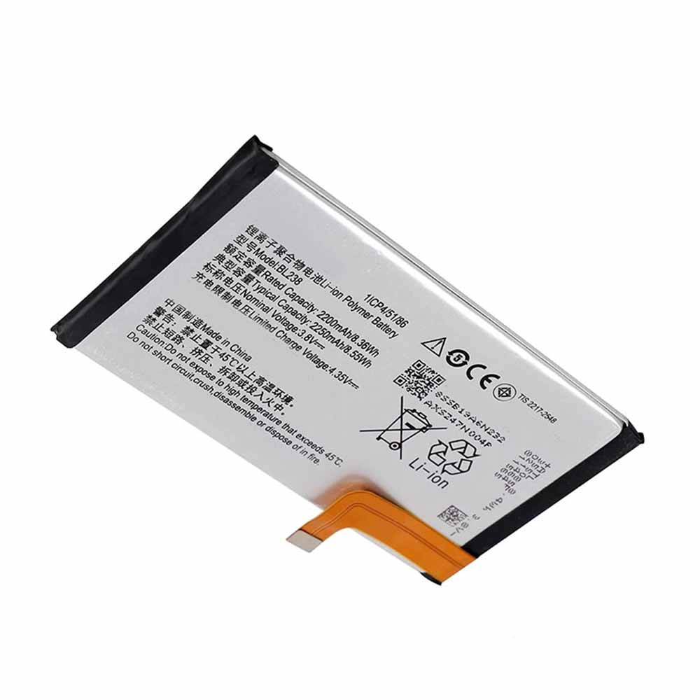 Batterie pour 2200mAh/8.36WH 3.8V/4.35V BL238