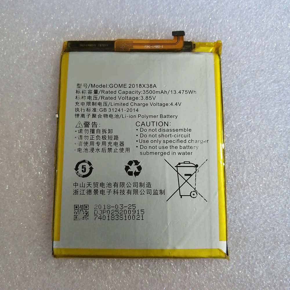 Batterie pour 3500mAh/13.475WH 3.85V/4.4V 2018X38A