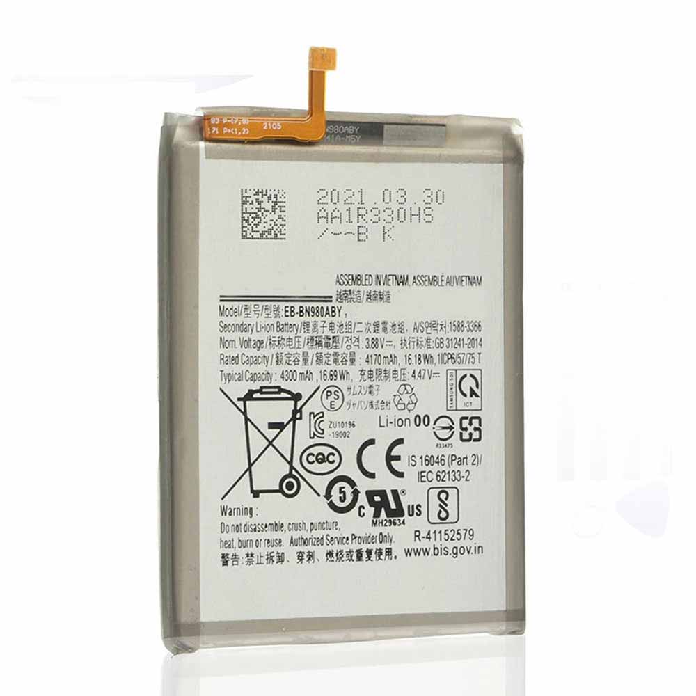 Batterie pour 4170mAh/16.18WH 3.88V/4.47V EB-BN980ABY