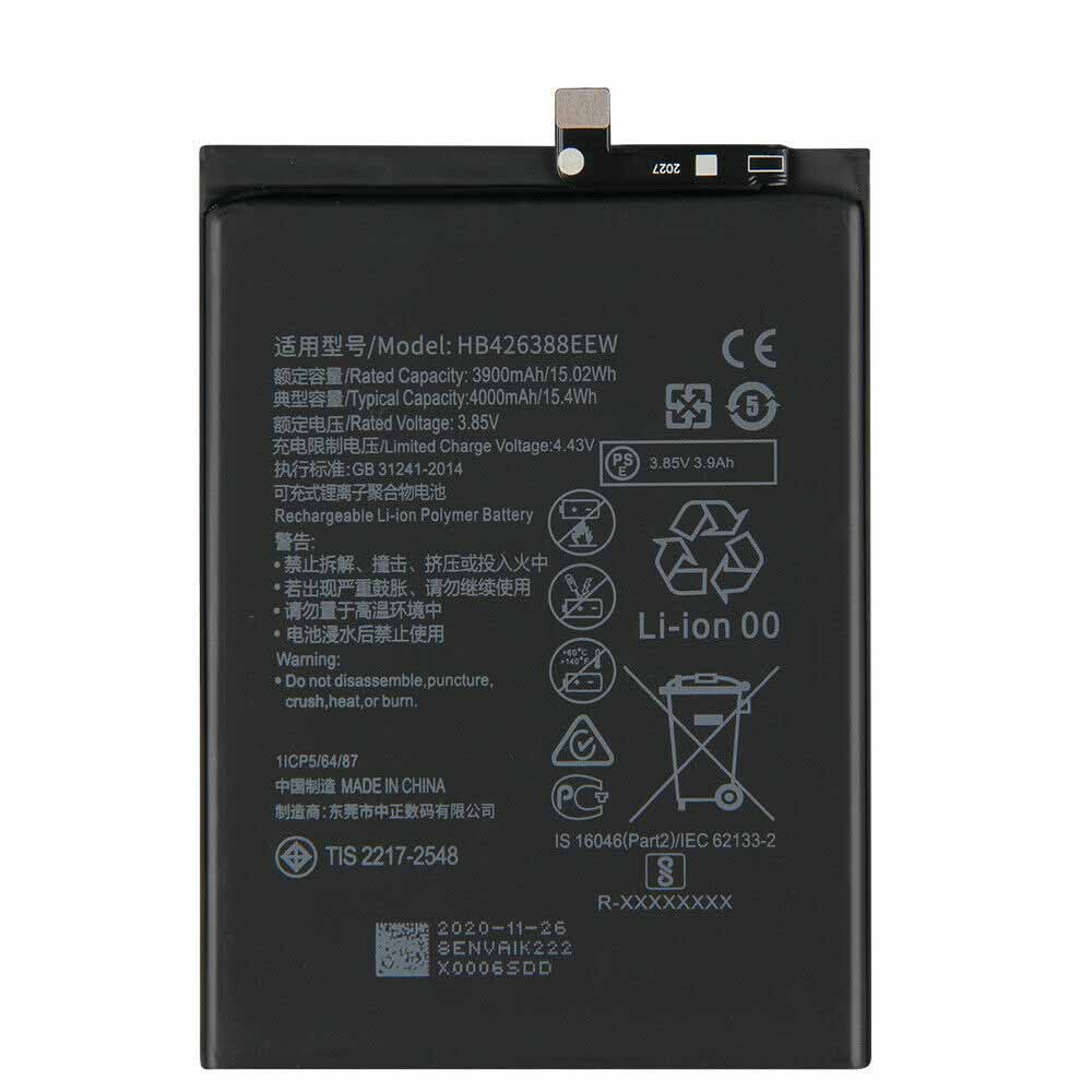 Batterie pour 3900mAh/15.02Wh 3.85V/4.43V HB426388EEW