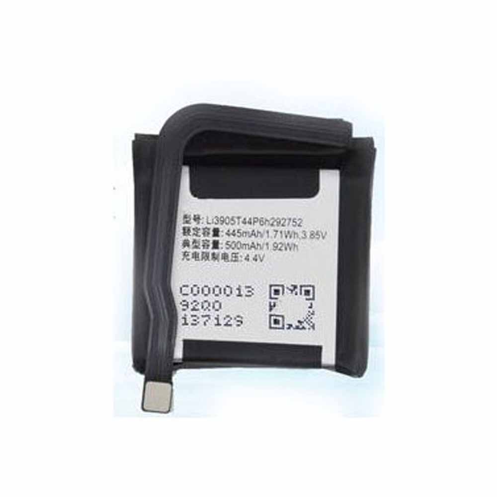 Batterie pour 445mAh/1.71WH 3.85V/4.4V Li3905T44P6h292752