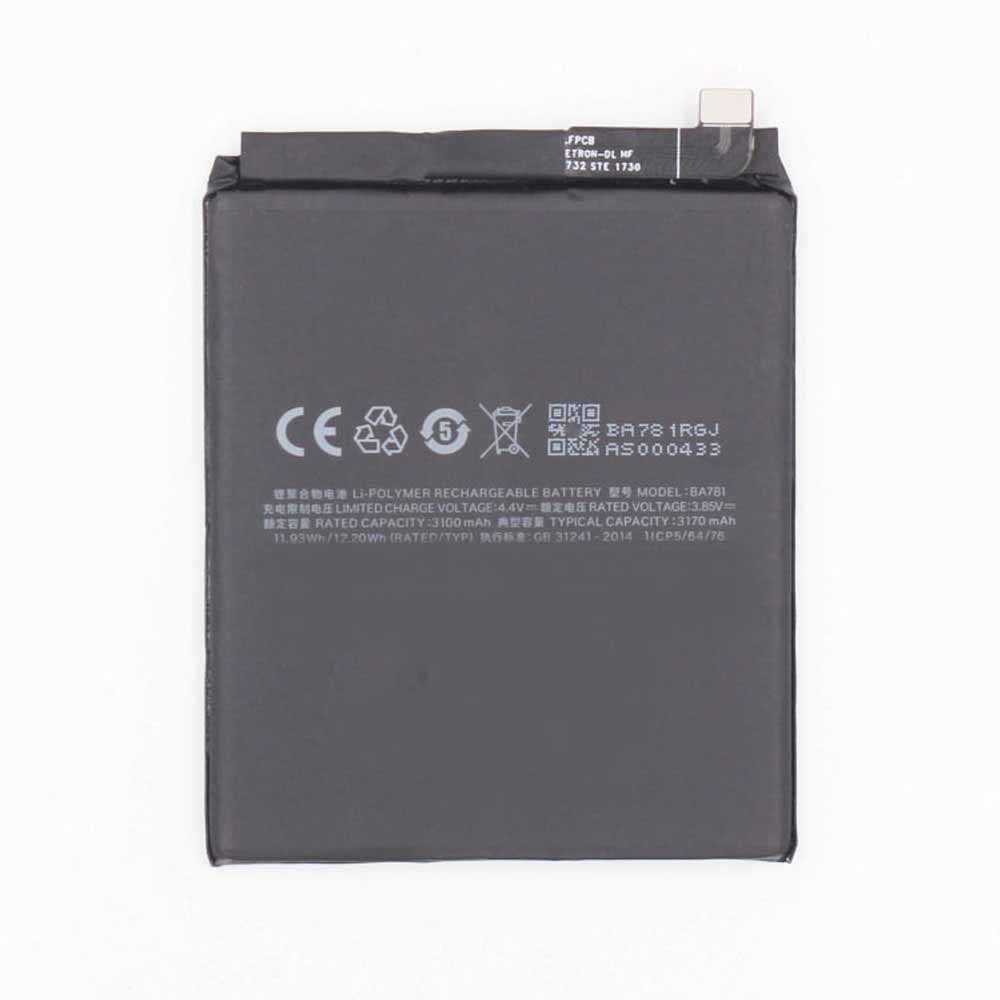 Batterie pour 3100mAh/11.93WH 3.85V/4.4V BA781