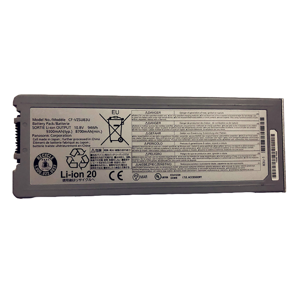 different CF-VZSU80U battery