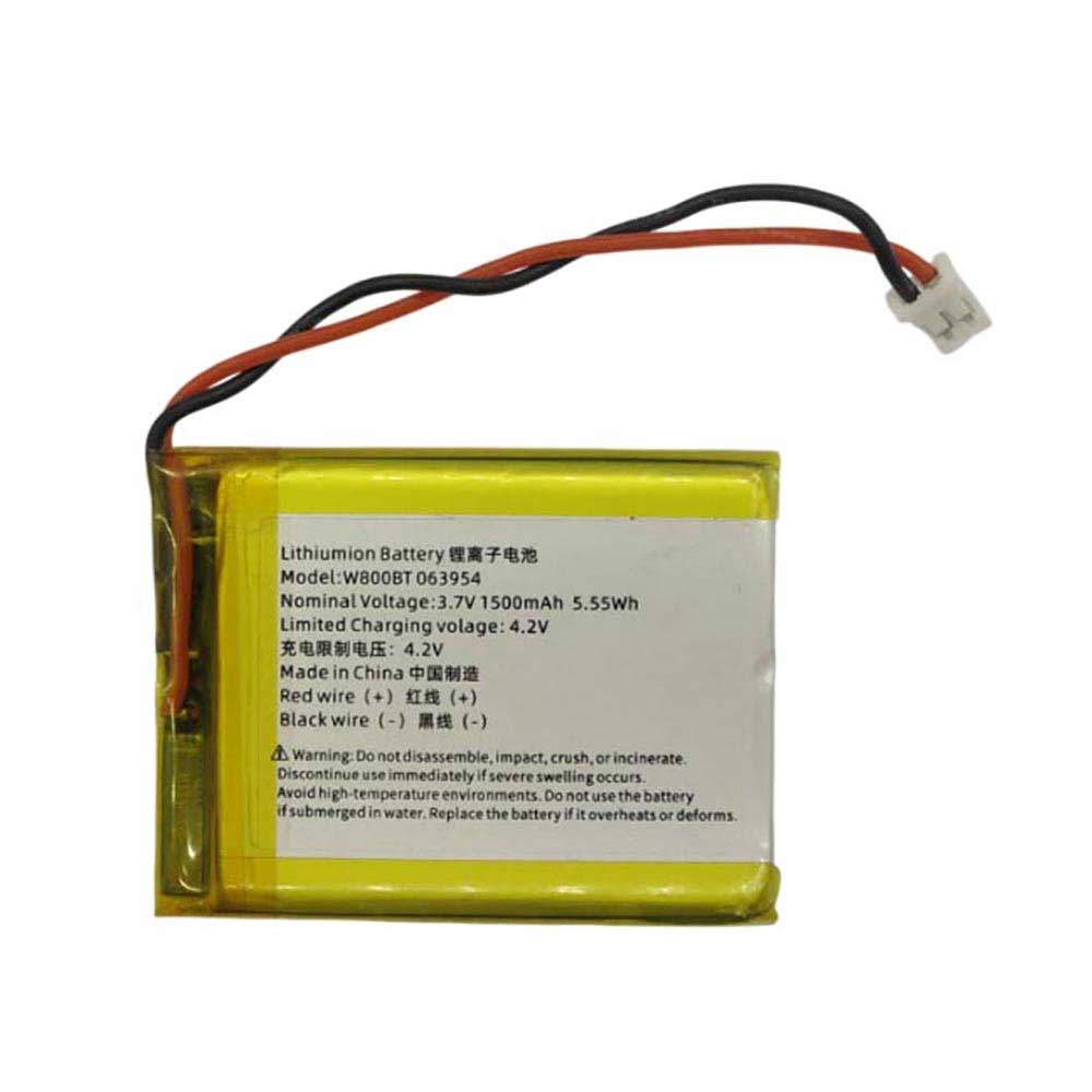 Batterie pour 1500mAh 3.7V W800BT-063954