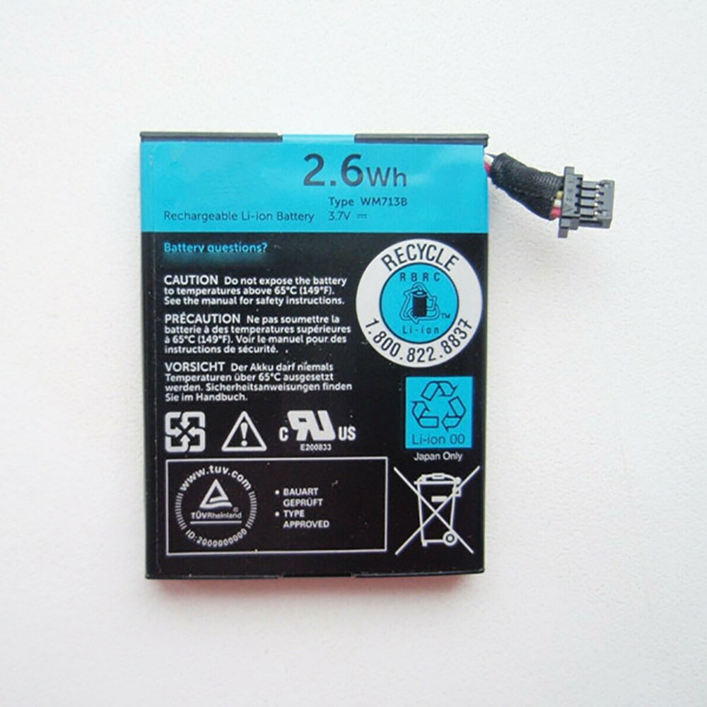 Batterie pour 670mAh/2.6WH 3.7V PPJMY