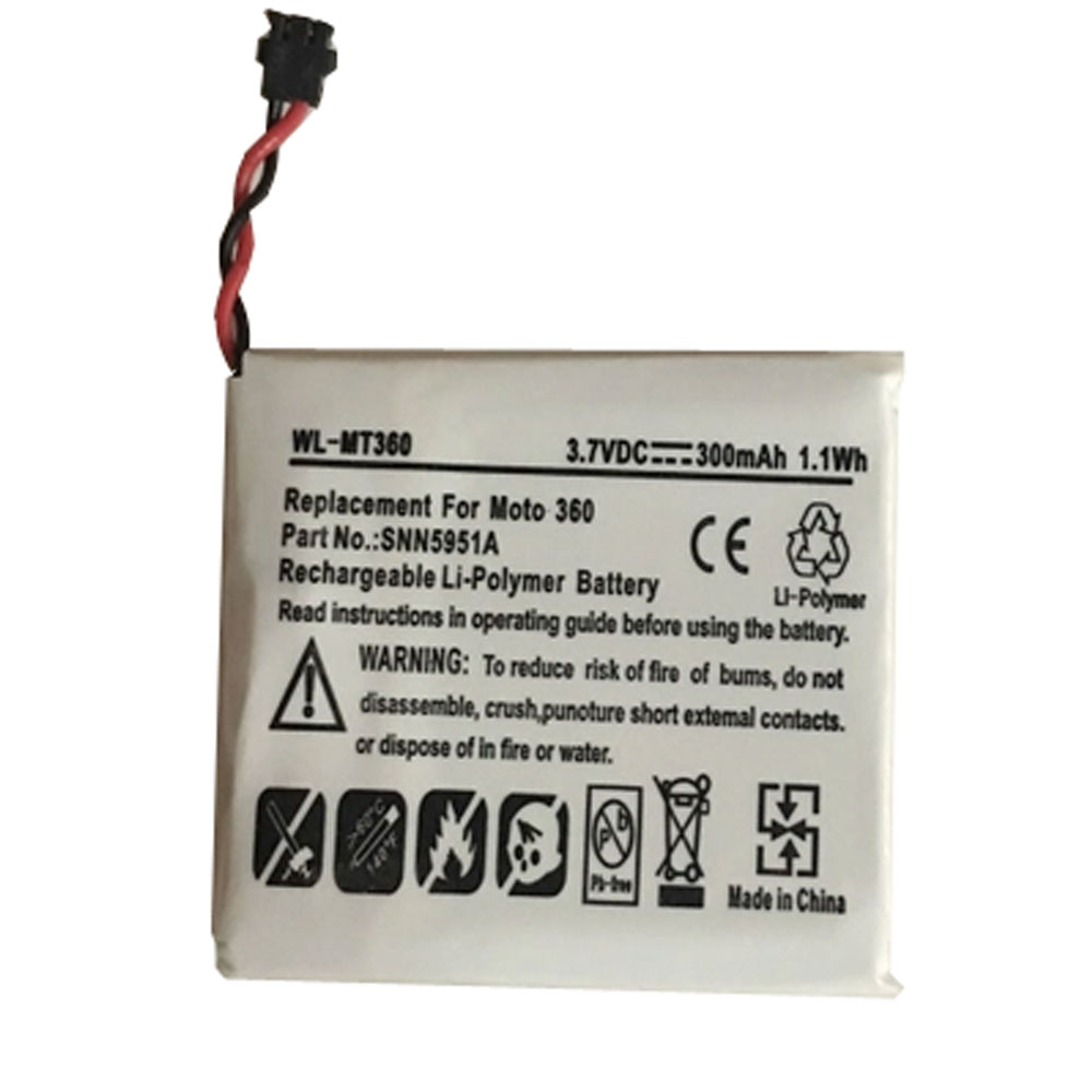 Batterie pour 300mAh 3.8V WX30