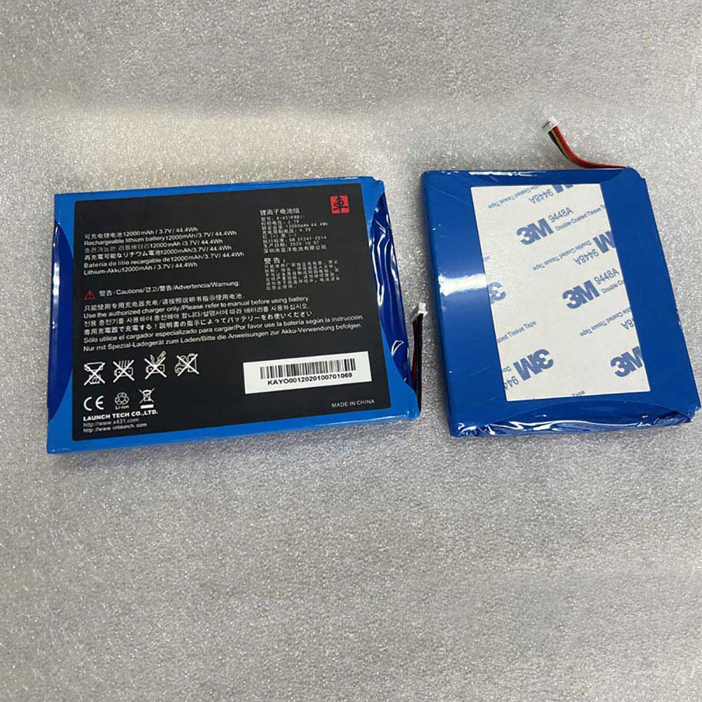 Batterie pour 12000mAh 3.7V X-431PADII