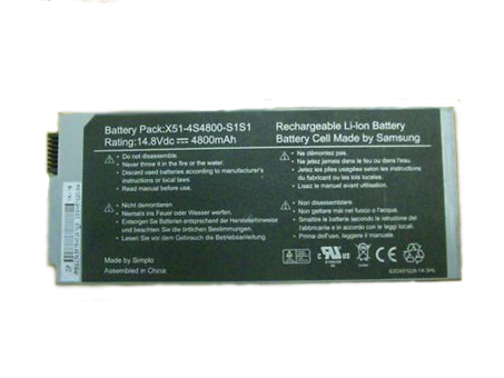 Batterie pour FUJITSU X51-4S4800-S1S1